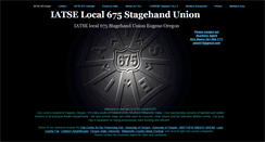 Desktop Screenshot of iatse675.org